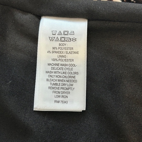 Nicole Miller NY Python Print Jersey Sleeveless Cropped Wide Leg Jumpsuit Size 2 - Picture 11 of 14